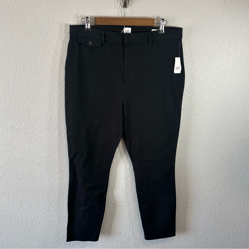 Gap | Black High Rise Signature Ankle Skinny Pants size‎ 14 NWT